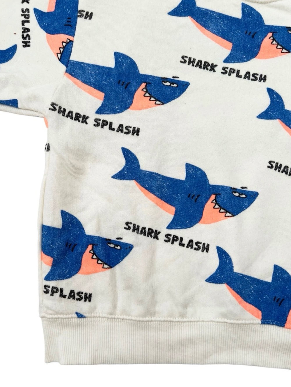 Zara kids size 5 shark sweatshirt - Picture 5 of 5